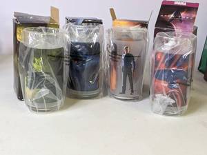 lot 226 image: (4) Star Trek Collectible Tumblers - New in Box