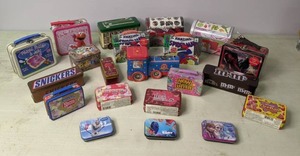 lot 254 image: (20) Small Candy Tins