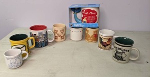 lot 277 image: (9) Coffee Mugs