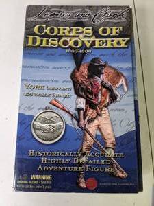 lot 132 image: Lewis & Clark Corp of Discovery York Figurine in Box