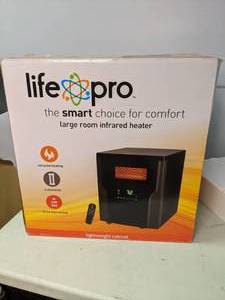 lot 306 image: Life Pro Large Room Infrared Heater - NEW