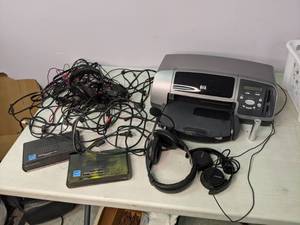 lot 309 image: Printer, Headphones, DS Converters, Power Cords