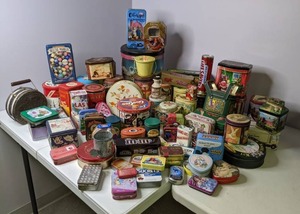 lot 168 image: Mega Lot of Tins & Some Extra Surprises...