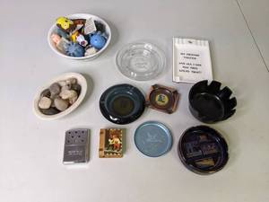 lot 156 image: Ashtrays, Matches & Miscellany