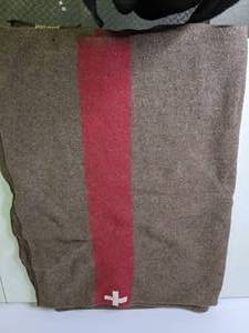 lot 144 image: Wool Swiss Army Blanket