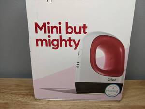 lot 8 image: Brand New Cricut Easypress Mini Raspberry Iron On Heat Press