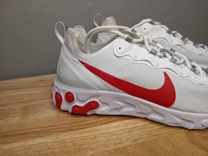 lot 16 image: Brand New Nike React Element 55 Mens 11 Athletic Shoes